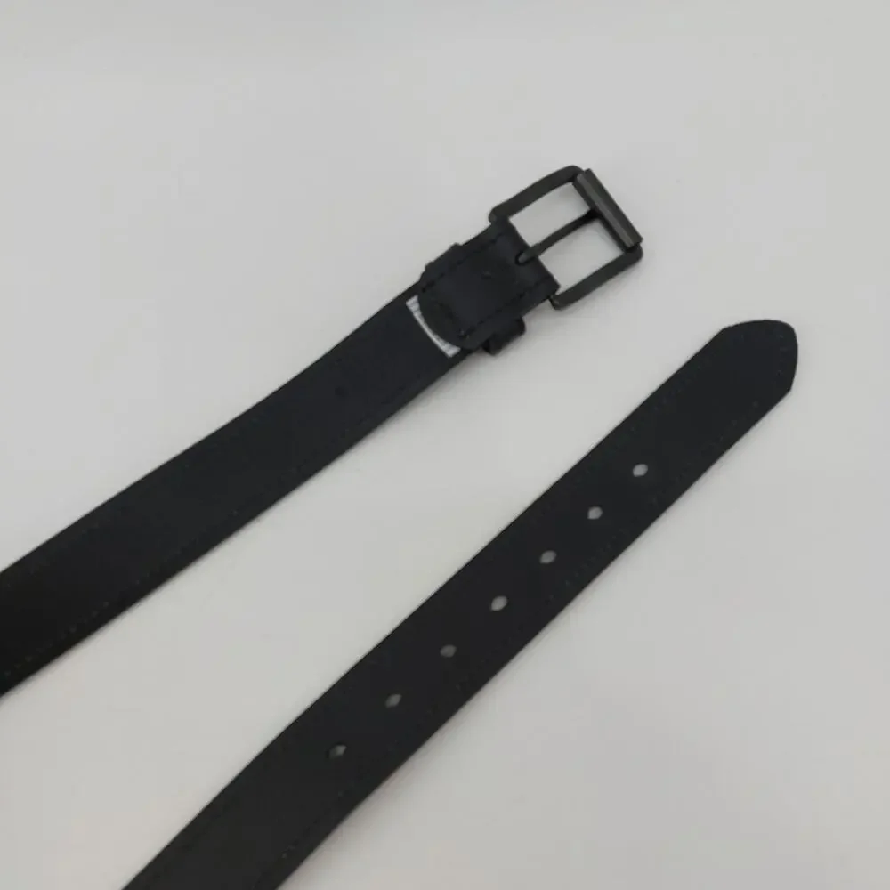 Dickies Black Men's Leather Belt Size 36 Workwear Streetwear